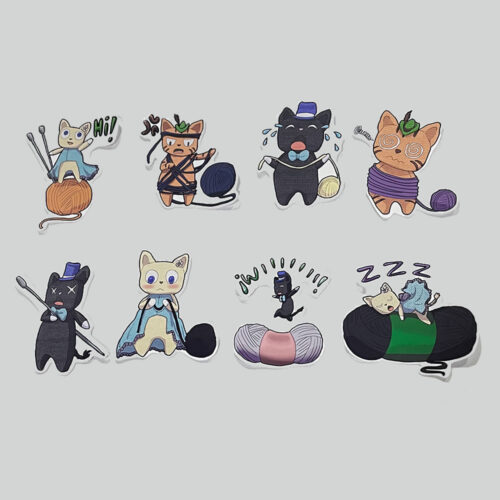 Set de Stickers "Garritas"
