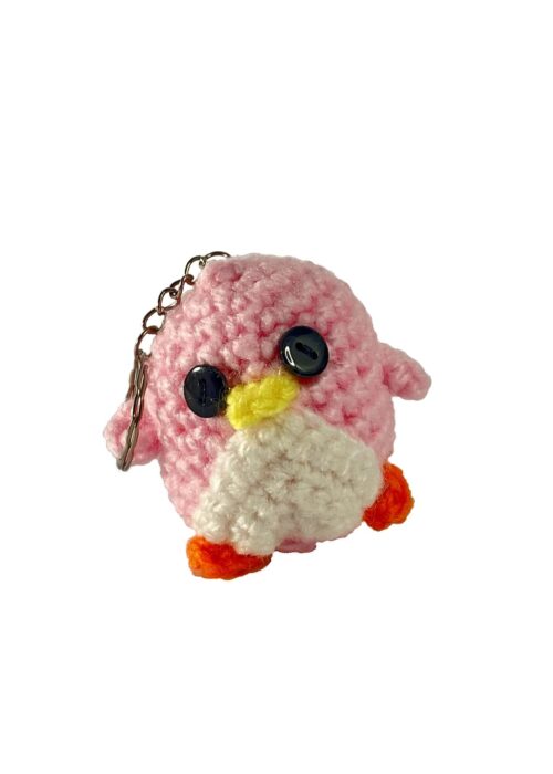 Llavero Peluche "Pingüino Rosie"